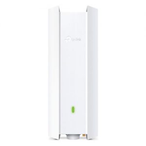 TP-LINK (EAP650-OUTDOOR) Omada AX3000 Indoor/Outdoor Wi-Fi 6 Access Point, Dual Band, OFDMA & MU-MIMO, PoE, Mesh Technology