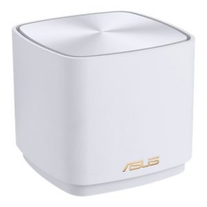 Asus (ZenWiFi AX Mini (XD4)) AX1800 Wireless Dual Band Mesh Wi-Fi 6 Mini System, Single, AiMesh, AiProtection, White