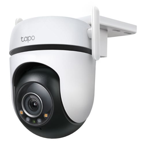 TP-LINK (TAPO C520WS) Outdoor Pan/Tilt 2K QHD Security Wi-Fi Camera, 360Â°, Colour Night Vision, Smart AI Detection, Sound & Light Alarm, 2-Way Audio